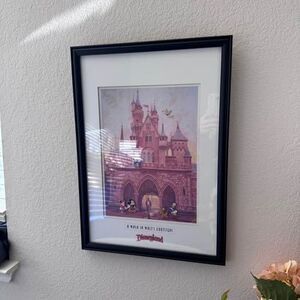 Disneyland “A Walk in Walt’s Footsteps” Framed Art – Limited Edition (2002)